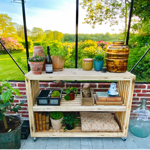 Reol af Brugte Traller