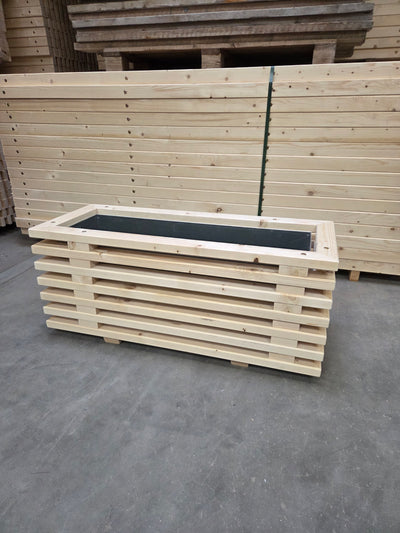 Udstillingsmodel: Luksus Plantekasse 95 cm | 7 Lægter
