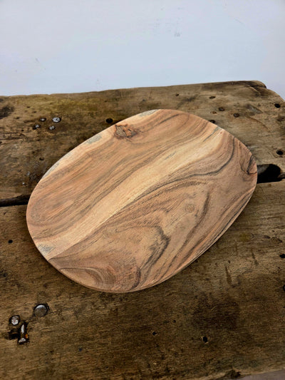 Ovalt Dekorationsfad | 28x20 cm