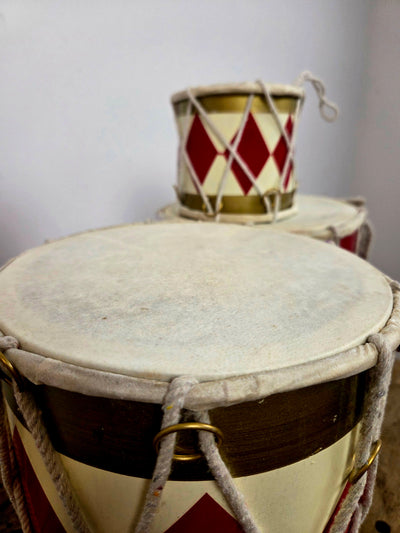 Juletromme med skind