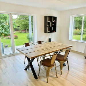 Plankebord af Genbrugsplanker | X-Stel