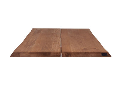 Plankebord i massiv eg | Model Curve Med X-Base i Eg