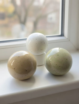 Dekorationskugler - sæt af 3 | 6 cm