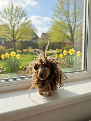 Langhåret får | Mørk