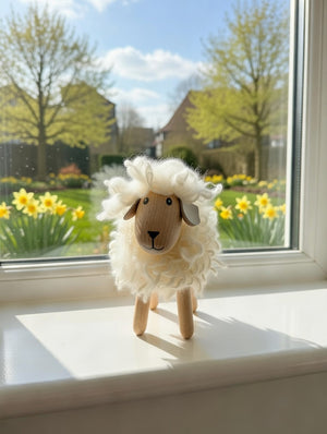 Langhåret får | Hvid