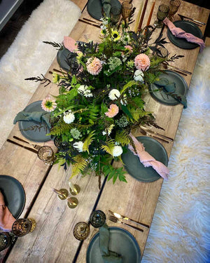 Plankebord af Genbrugsplanker på Star Base